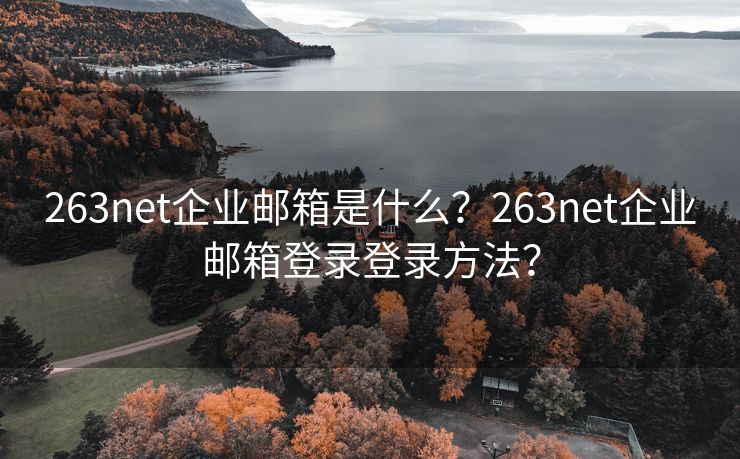 263net企业邮箱是什么?263net企业邮箱登录登录方法? 263net企业邮箱是什么?263net企业邮箱登录登录方法?