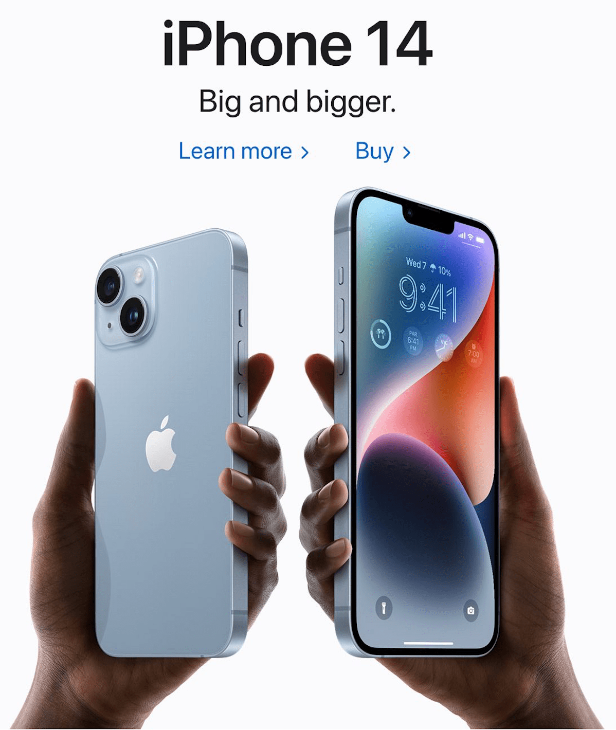 图2:iPhone 14在网页上的截图