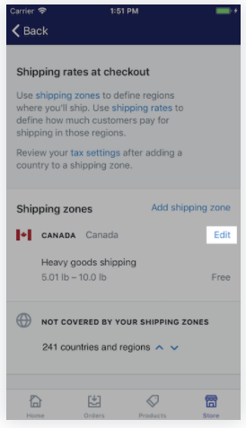 Shopify手动运费介绍：收取多少运费及使用手动运费的情况