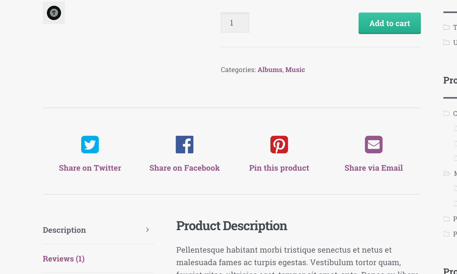 Storefront 插件：店面产品社交分享 Storefront Product Sharing
