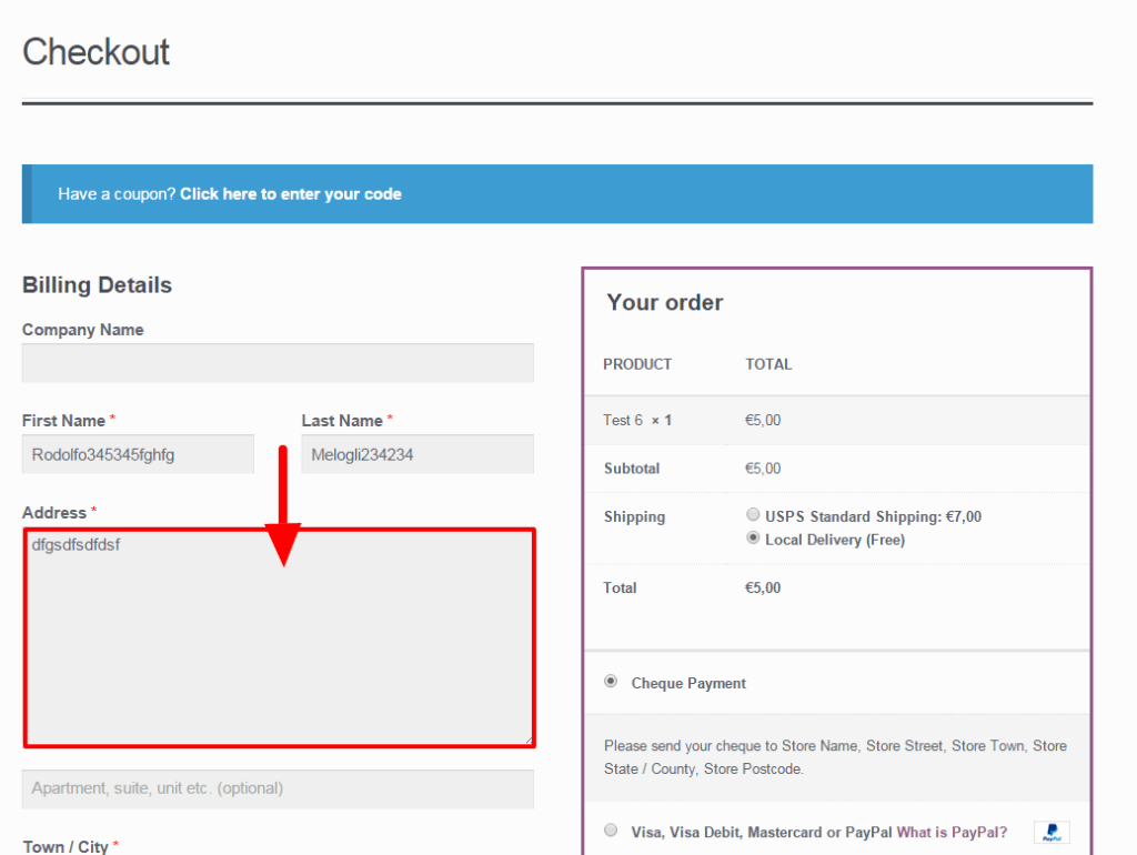 WooCommerce 教程：将输入字段更改为 Textarea 在 Checkout 页面