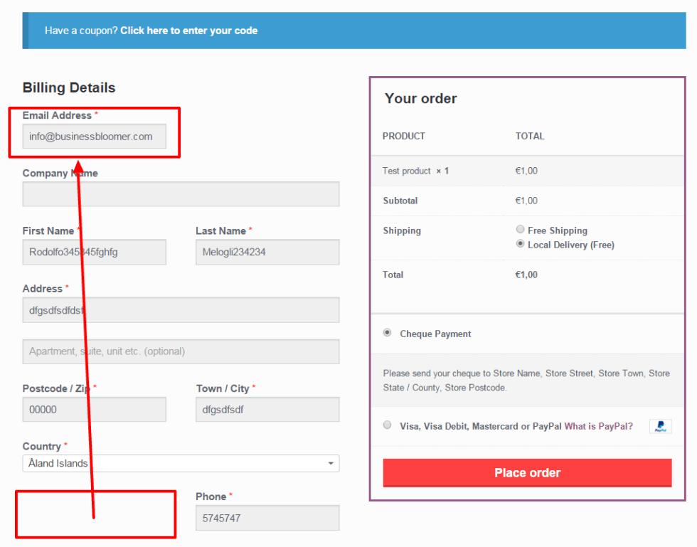 WooCommerce 教程：移动/重新输入字段在 Checkout 页面