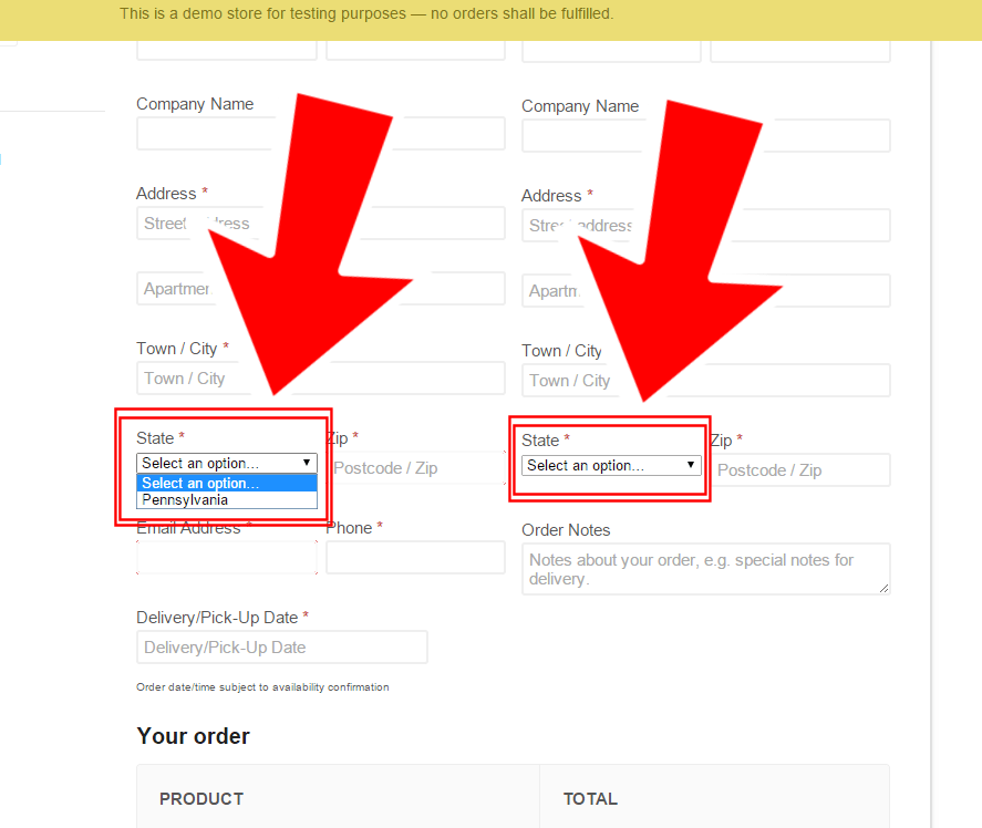 WooCommerce 教程：限制状态下降到一个国家