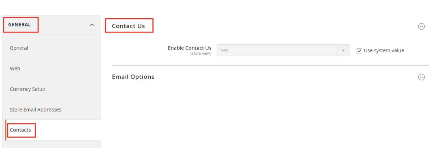如何在 Magento 2 中设置联系我们表单的电子邮件 ID