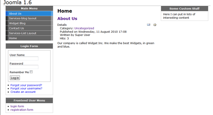 使用 Joomla 创建模板:分步