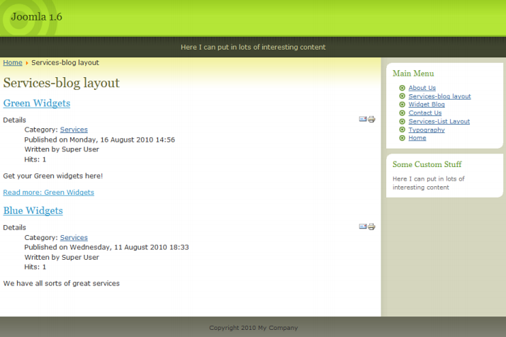 使用 Joomla 创建模板:分步