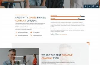 数字营销商业咨询服务公司网站模板