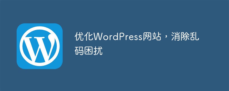 优化WordPress网站,消除乱码困扰