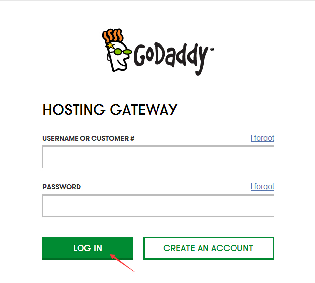 重置GoDaddy主机图文教程