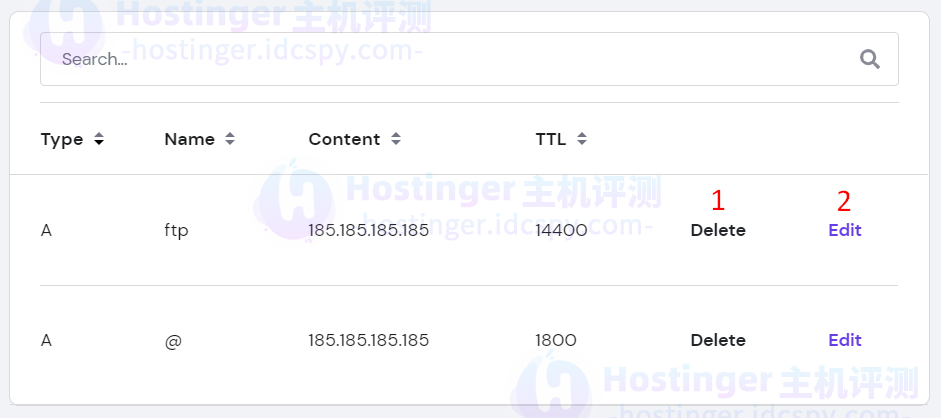 Hostinger域名解析教程