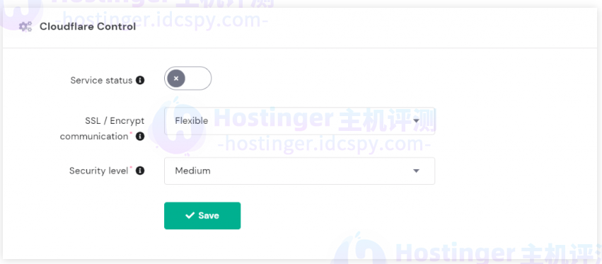 关闭Service status