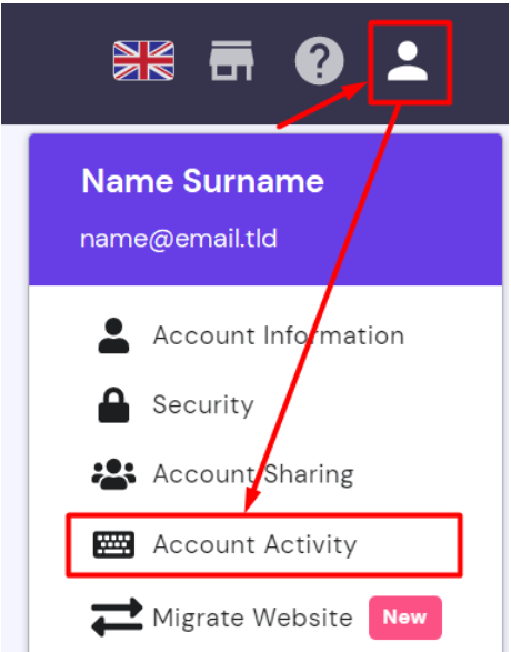 查看Hostinger帐户历史登录记录教程