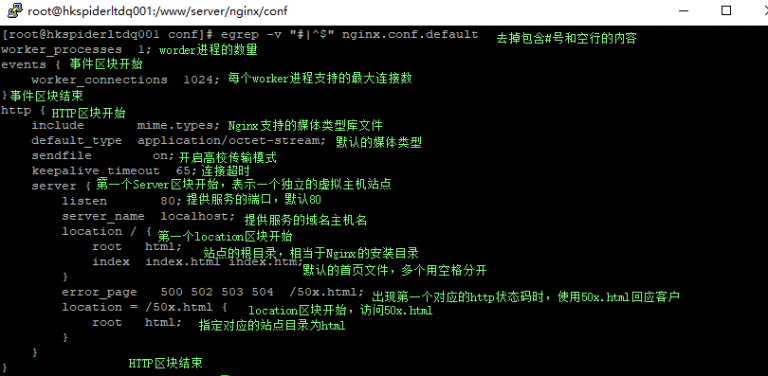 BlueHost服务器教程：Nginx配置文件详解