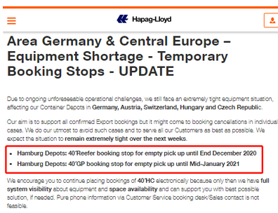 停航来袭!刚刚!THE联盟、中远、达飞各大船司宣布1月航线调整及最新停航计划