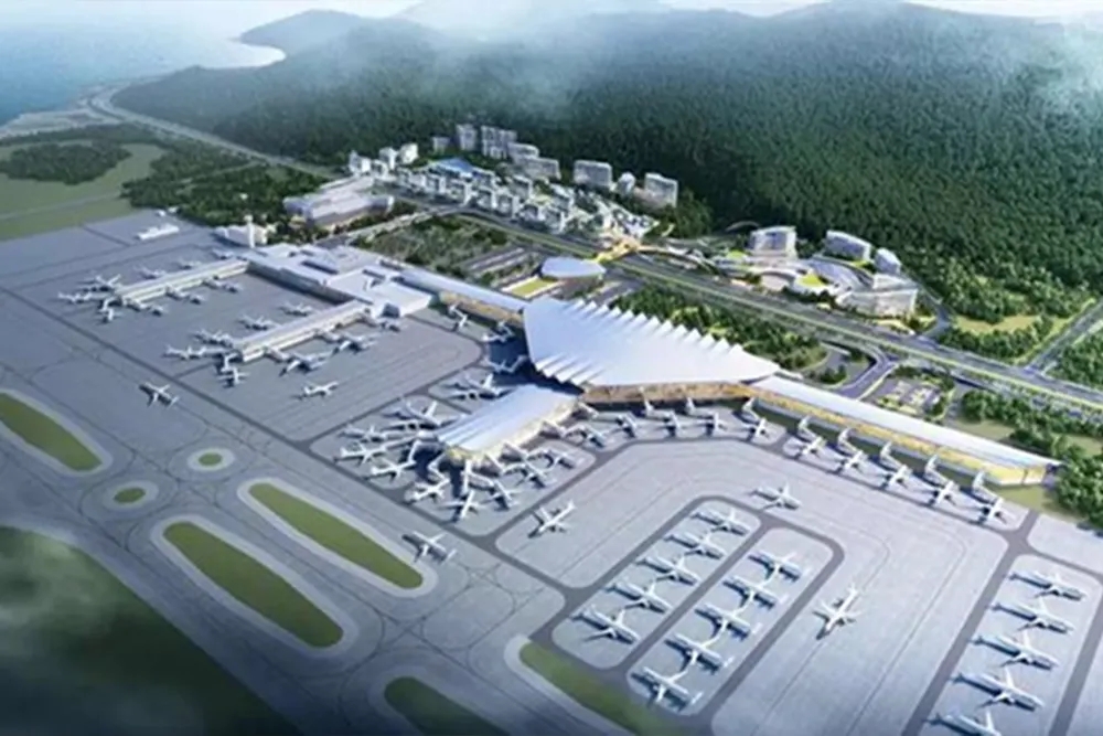 金湾，国际空运机场