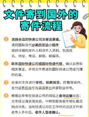 寄文件到国外