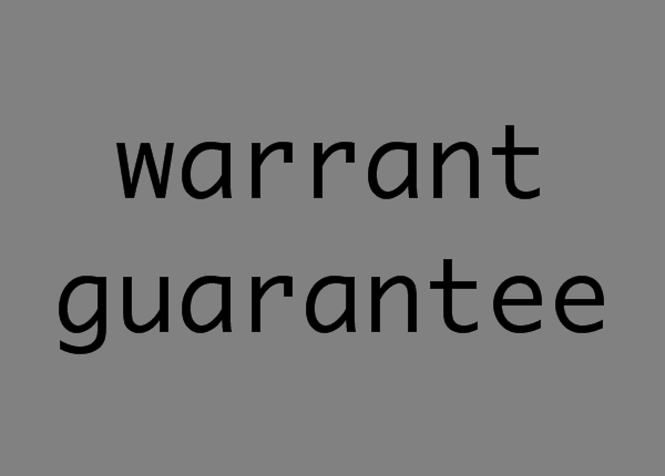 warranty和guarantee的区别(外贸人学英语)