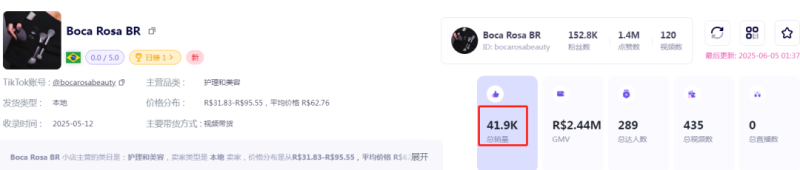 一上架就爆单，美妆棒在TikTok狂卖4万件